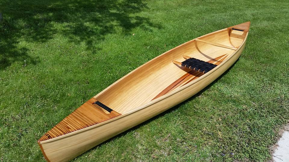 Wooden Wee Lassie Single Person Canoe